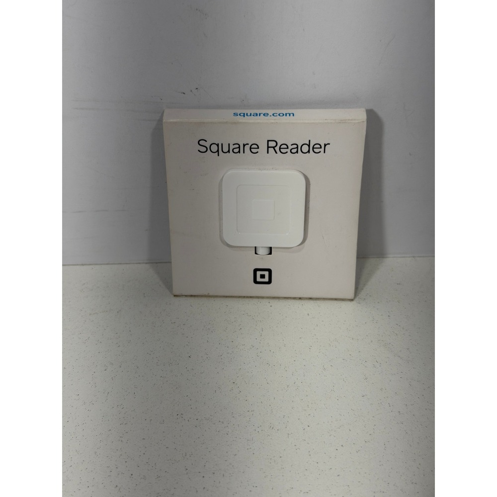 Square Reader for Magstripe Credit Cards 3.5mm Headphone Jack White APKG-0209-03